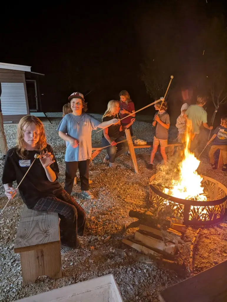 Bonfire for Homeschool Families at Joy Farms